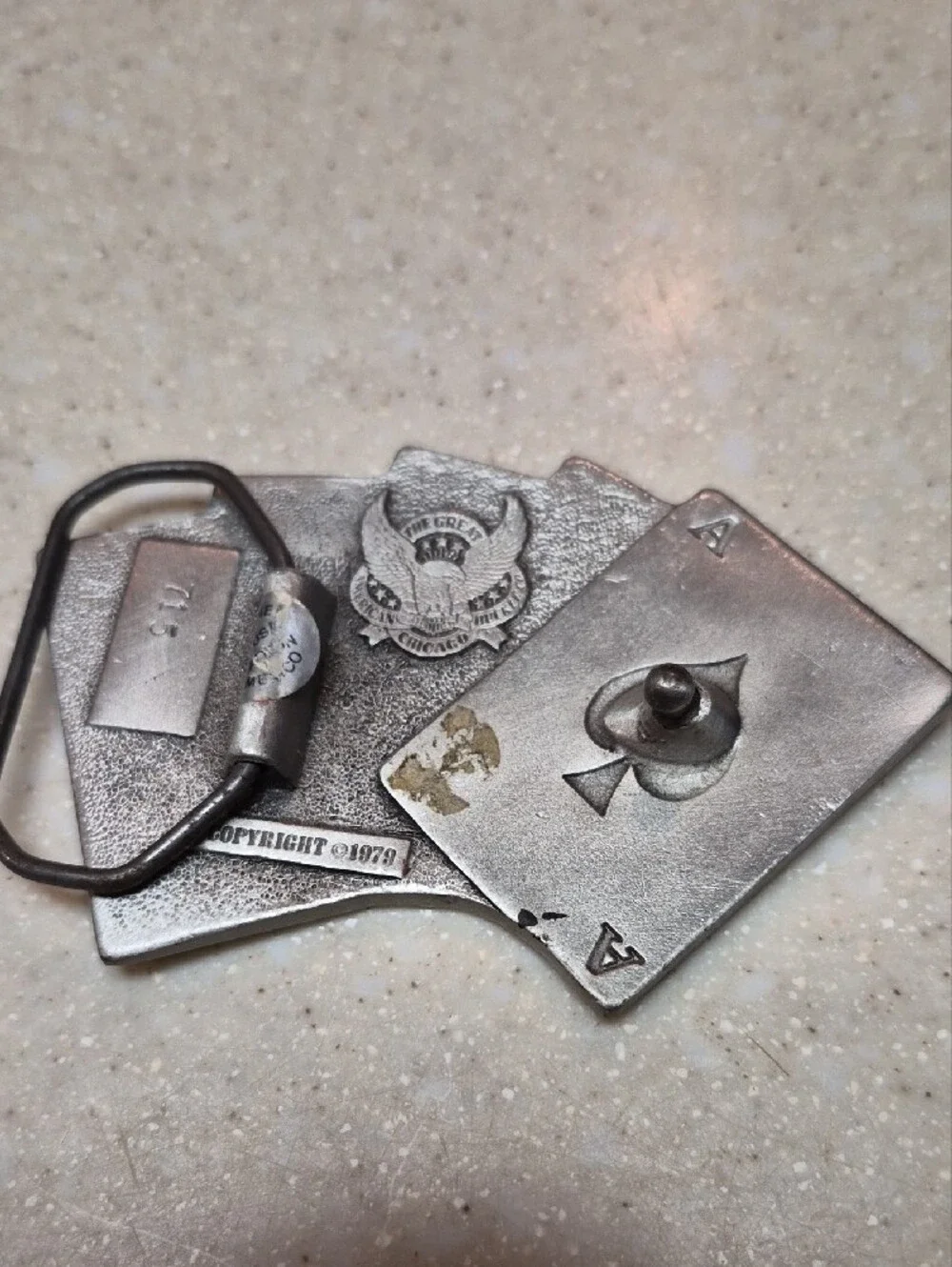 Vintage 1979 Great American Buckle Co. 